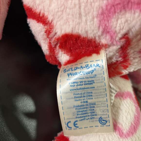 Build-A-Bear Valentine's Day Hearts Big Head Bear 2013 - Picture 2 of 4